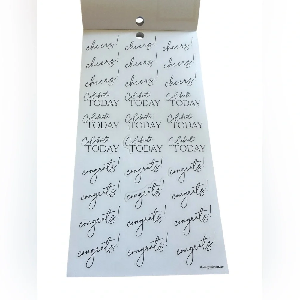 The Happy Planner Let’s Party Sticker Book